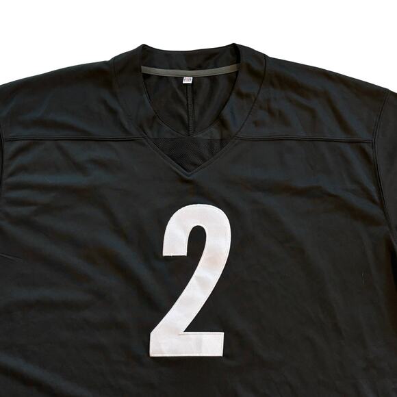 Pittsburg Steelers Justin Fields #2 Football Jersey Mens Sz 3XL Black Unbranded - Picture 4 of 8